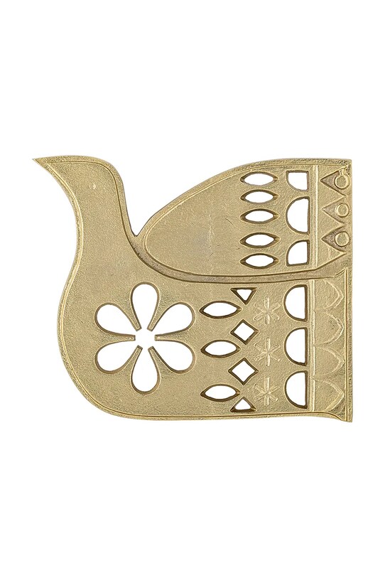 Konyha és bár Bloomingville konyhai állvány 20 x 2 x 16,5 cm 82068450 sárga