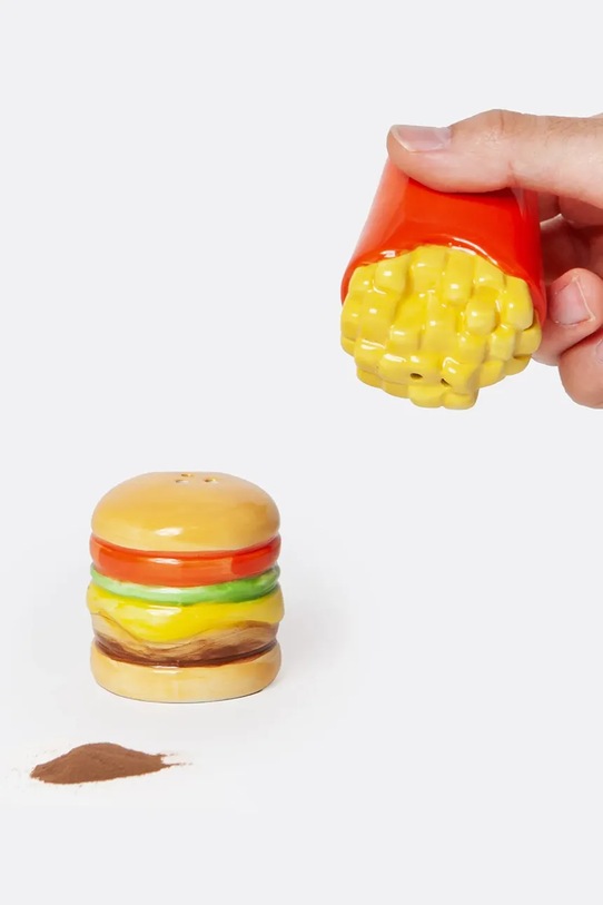 Bucătărie și bar DOIY solniță și piperniță Fast food, Fries & Burger DYSPEFFFB multicolor