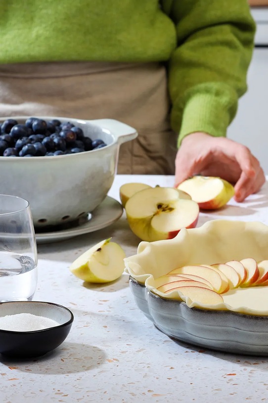 Cedník s tanierom Salt&Pepper Bake sivá 804240