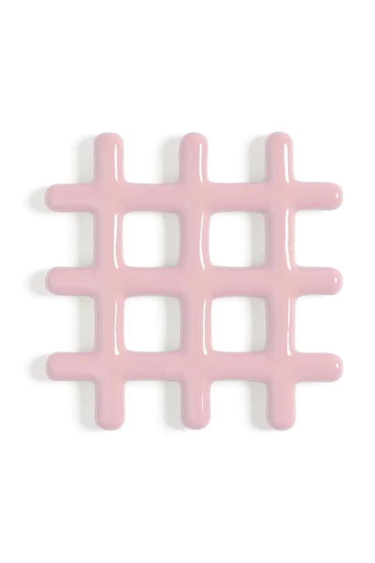 Підставка під гарячий посуд &k amsterdam grid pink рожевий 1475.02