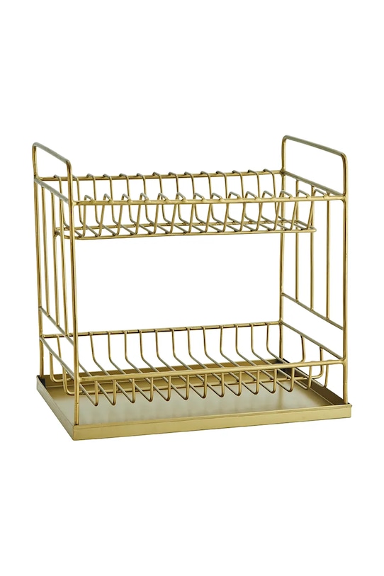 Στραγγιστή πιάτων Madam Stoltz 35 x 25 x 335 cm κίτρινο 35702AB