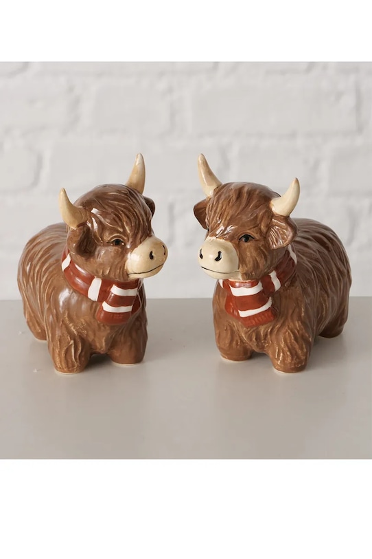 Boltze solniczka i pieprzniczka Buffy 150 ml 2061751 brązowy AA00