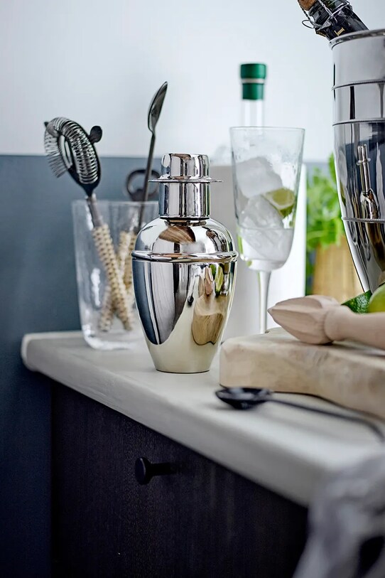 Αναδευτήρας ποτών Bloomingville Shaker Cocktail 82057757 γκρί AA00