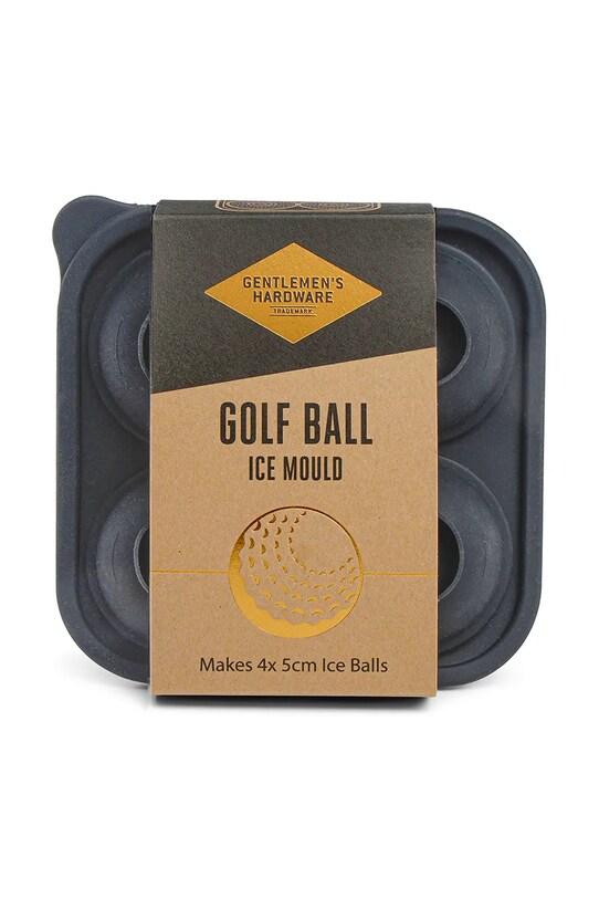 Kuchyňa a bar Forma na kocky ľadu Gentlemen's Hardware Golf Ball Ice Mould GEN856UK čierna