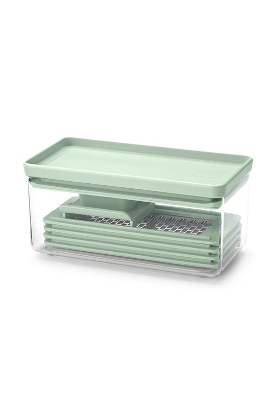 Слайсер з набором терок Brabantia Tasty+ зелений 145469