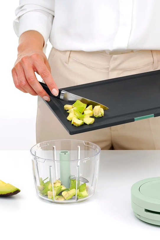 Brabantia tocător manual Tasty+ 0,6 L 145445. verde