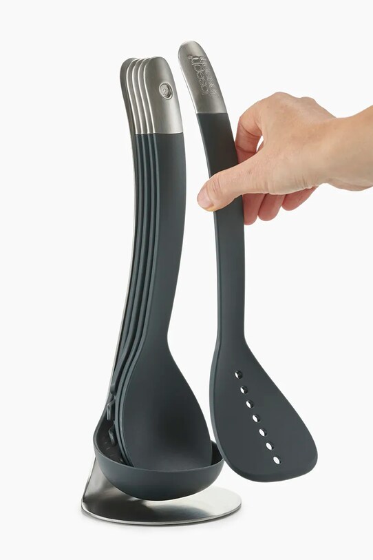 Набір кухонних аксесуарів з підставкою Joseph Joseph Nest 100 Collection 5-pack 95031 чорний AA00