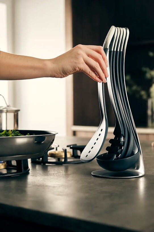 Кухня та бар Набір кухонних аксесуарів з підставкою Joseph Joseph Nest 100 Collection 5-pack 95031 чорний