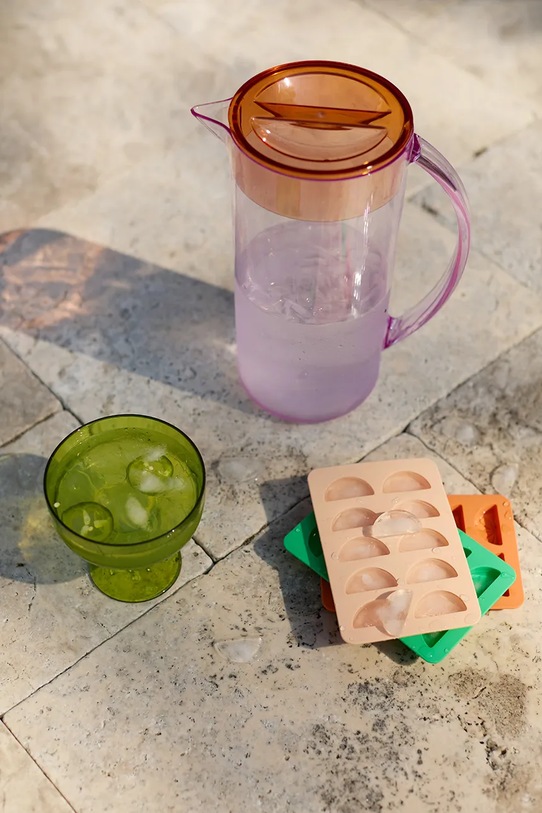 Forma na ľad Here's How The Dotty 15,5 cm 2-pak HHC139UK oranžová