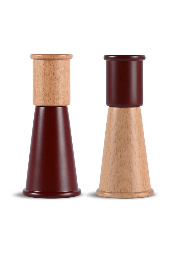 Sagaform młynki do soli i pieprzu Kurken S/15 cm bordowy 5018622