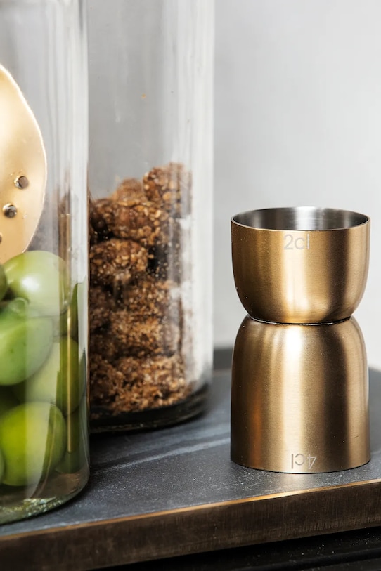 House Doctor măsură pentru cocktail Alir 4 x7 cm 211290802 galben AA00