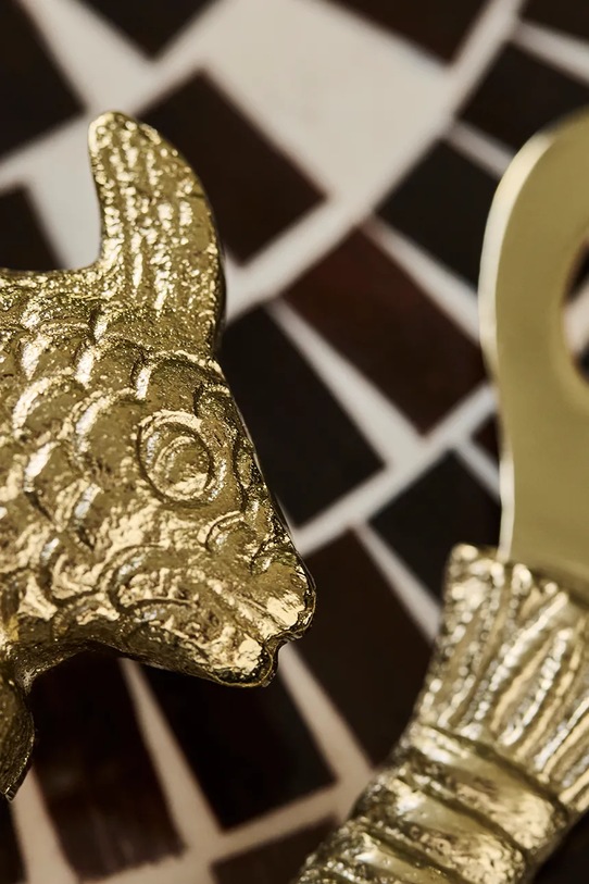 Bucătărie și bar House Doctor dop de vin și deschizător de bere HDFish 11 cm 267620010 galben