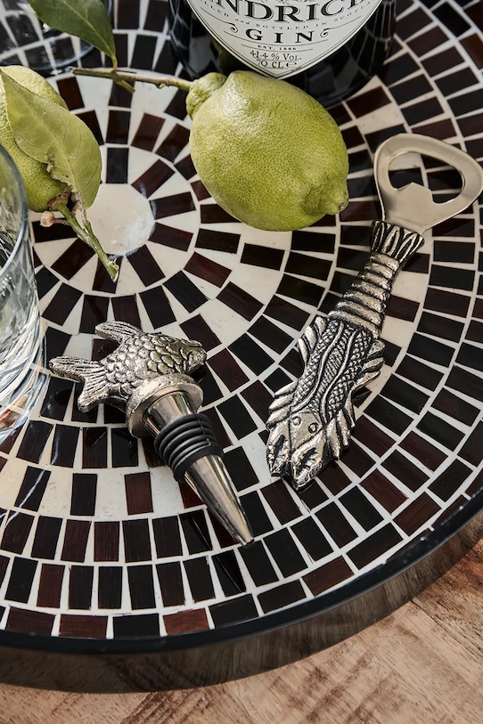 House Doctor dop de vin și deschizător de bere HDFish 11 cm 267620011 gri AA00