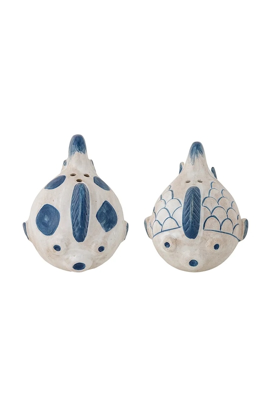 Bloomingville shaker de sare si piper 9,5 x 6,5 x 9 cm 82072568 albastru AA00