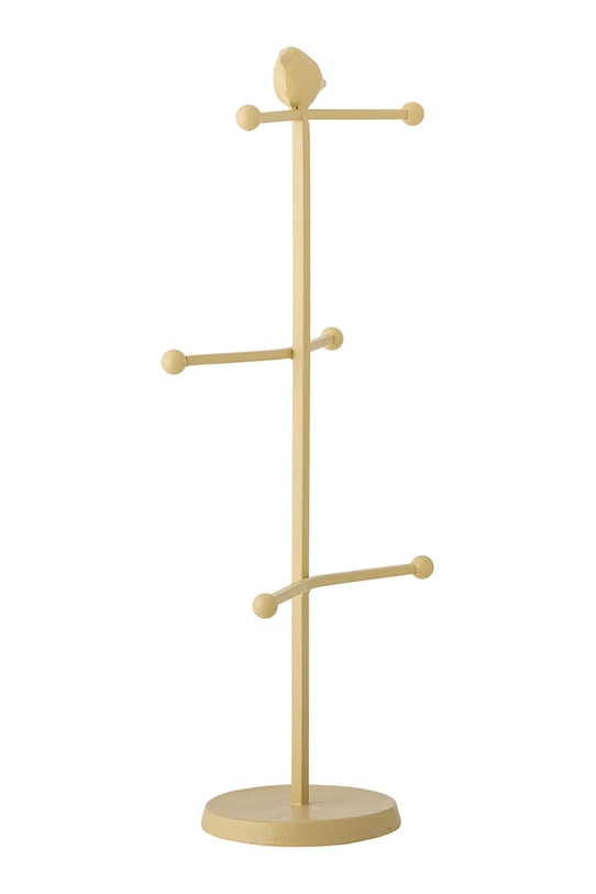 Bloomingville stojak na kubki Dean 18 x 44 x 11,5 cm 82072499 żółty AA00