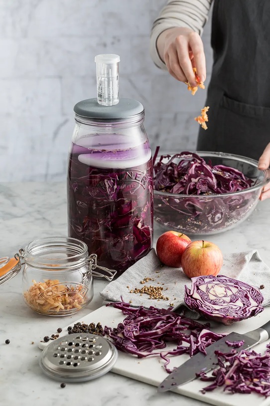 Nádoba na fermentovanie Kilner 3 L 0025.839 priesvitná