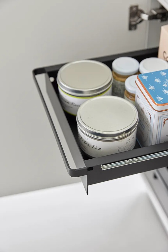 Yamazaki organizer do szafki kuchennej czarny 1461