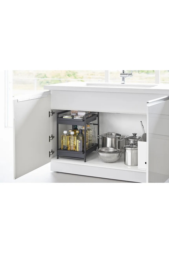 Yamazaki organizer do szafki kuchennej 1461 czarny