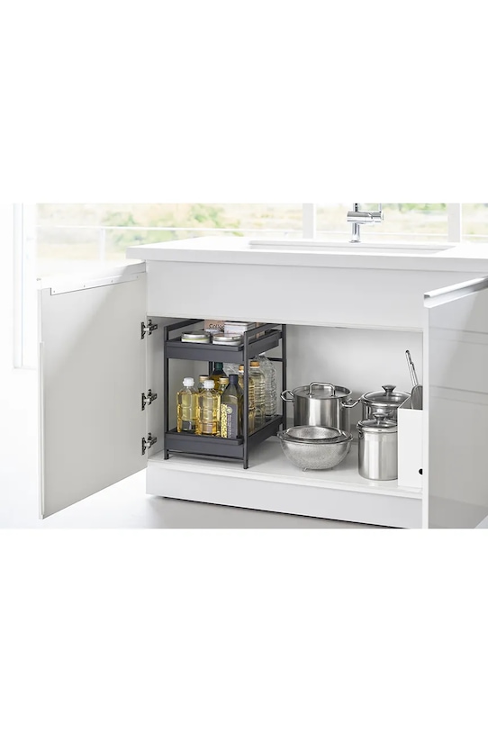 Yamazaki organizer do szafki kuchennej 1461 czarny