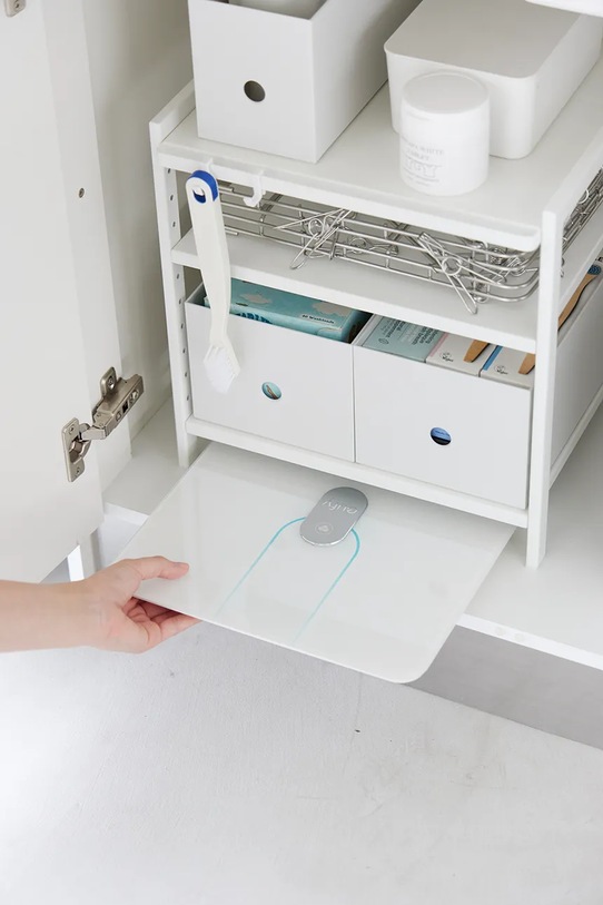 Kuchnia i bar Yamazaki organizer pod zlew Tower 33 x 41,5 x 34,5 cm 2011. biały