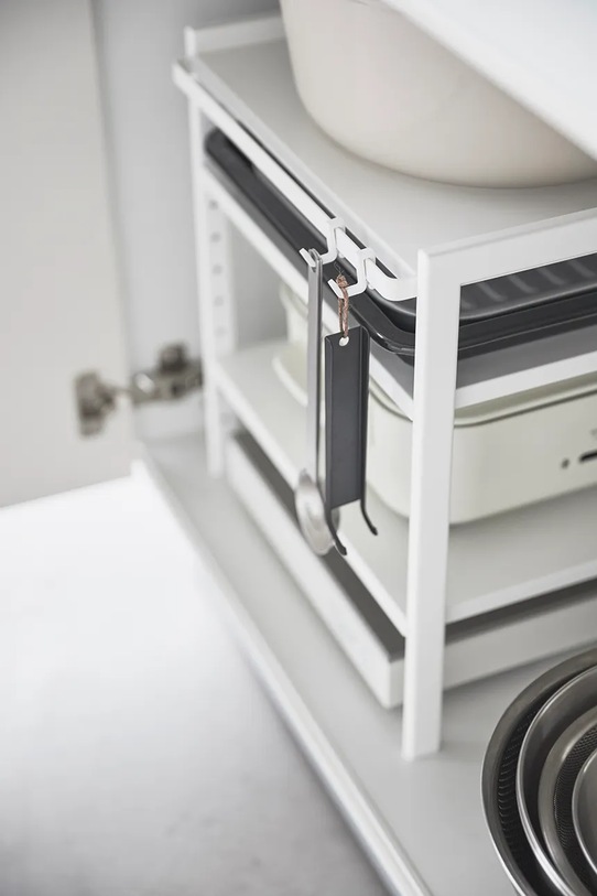 Yamazaki organizer pod zlew Tower 33 x 41,5 x 34,5 cm biały 2011.