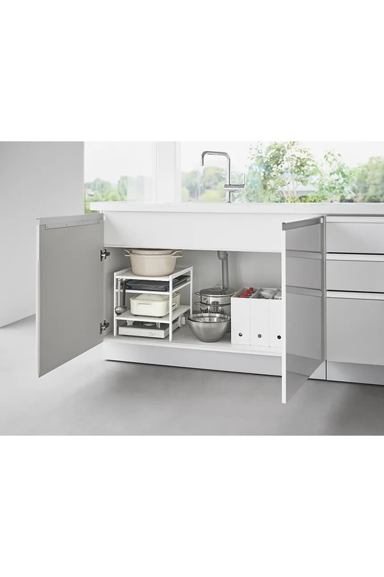 Yamazaki organizer pod zlew Tower 33 x 41,5 x 34,5 cm 2011. biały