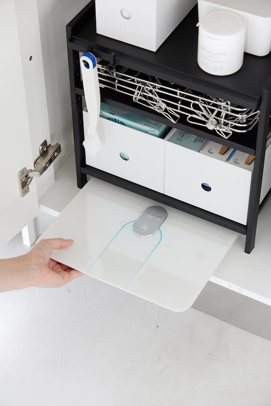 Kuchnia i bar Yamazaki organizer pod zlew Tower 33 x 41,5 x 34,5 cm 2012. czarny