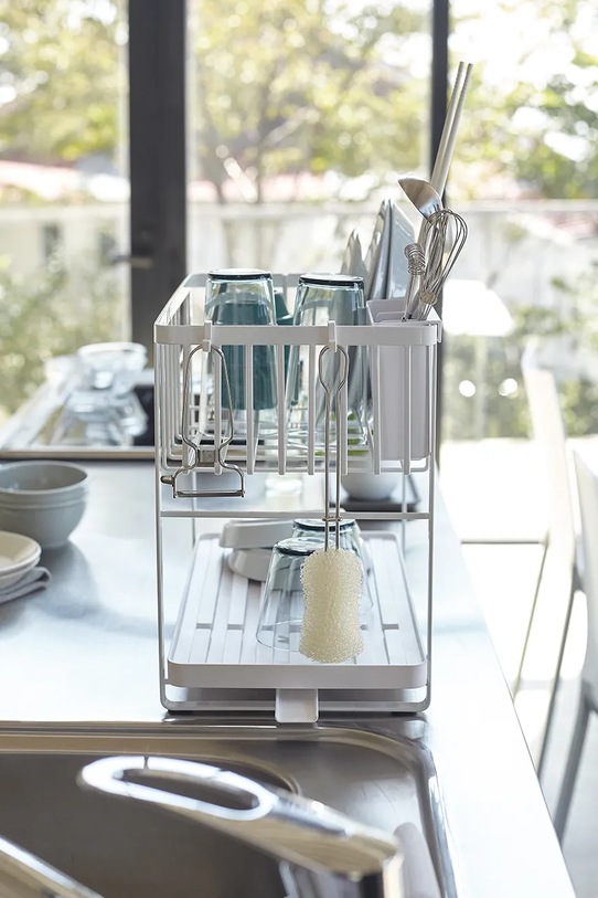 Yamazaki ociekacz do naczyń 4386 biały AA00