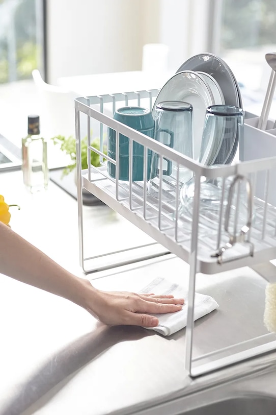 Yamazaki ociekacz do naczyń biały 4386