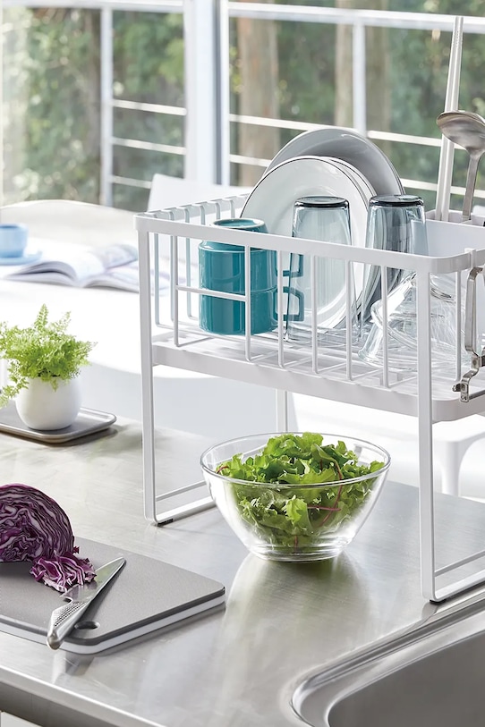 Yamazaki ociekacz do naczyń 4386 biały