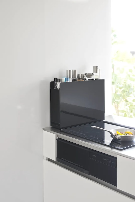 Yamazaki szafka na przyprawy Tower 12,5 x 50-93 x 36,7 cm czarny 6004.