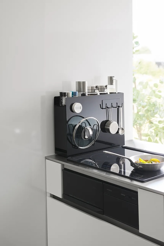 Yamazaki szafka na przyprawy Tower 12,5 x 50-93 x 36,7 cm 6004. czarny