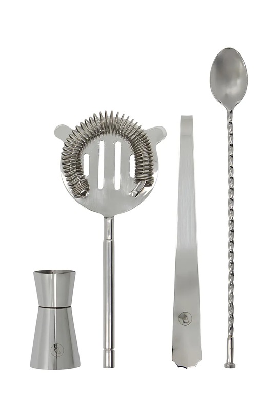 House Doctor zestaw akcesoriów barowych HDBar 4-pack szary 900000904