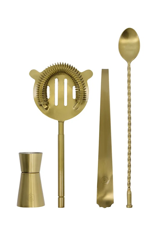 House Doctor zestaw akcesoriów barowych HDBar 4-pack żółty 900000912