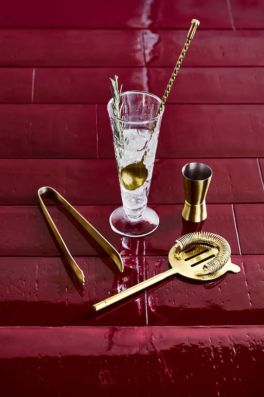 House Doctor zestaw akcesoriów barowych HDBar 4-pack 900000912 żółty AA00