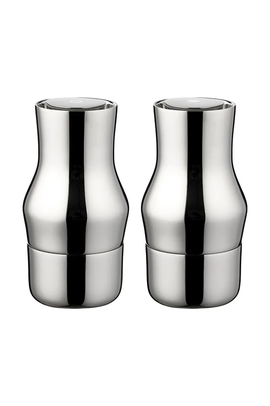 Gense zestaw młynków do soli i pieprzu Dorotea 14 x 7,3 cm szary 36349