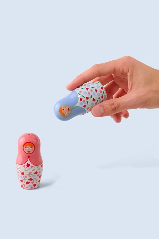 Fluid Market solniczka i pieprzniczka 8 x 4 cm AASAAPRDFLW multicolor AA00