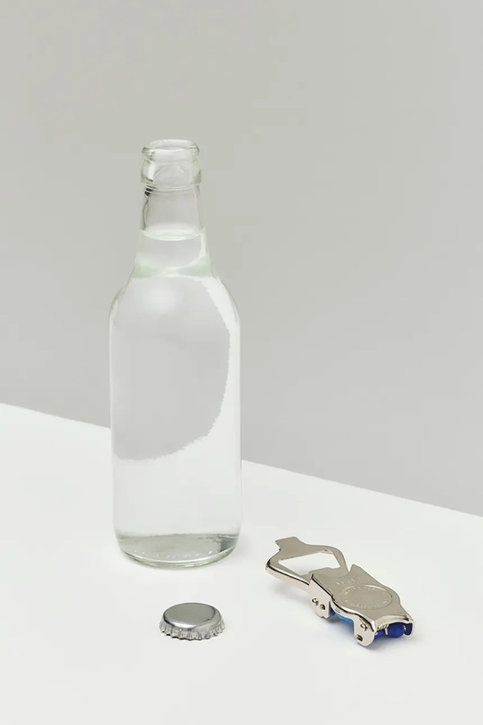 HAY Otwieracz do butelek 2 x 3,5 x 6 cm szary AE967.D508