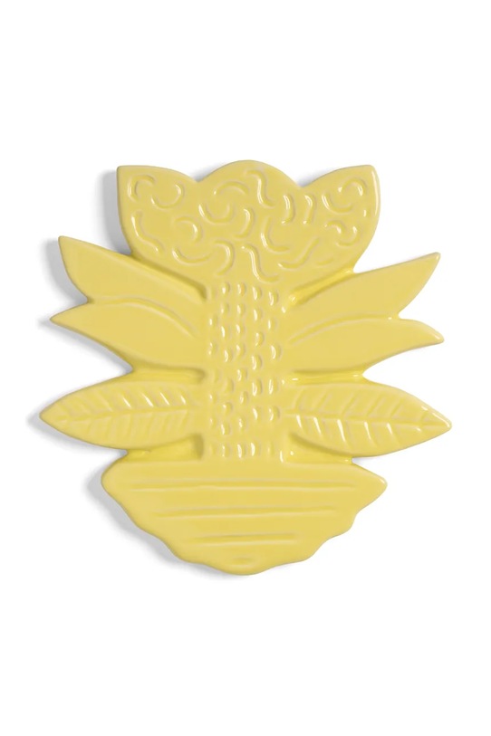 &k Amsterdam podkładka pod gorące naczynia z kamionki 16 x 16 cm żółty 1475.08