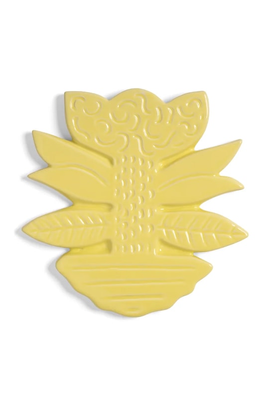 &k Amsterdam podkładka pod gorące naczynia z kamionki 16 x 16 cm żółty 1475.08