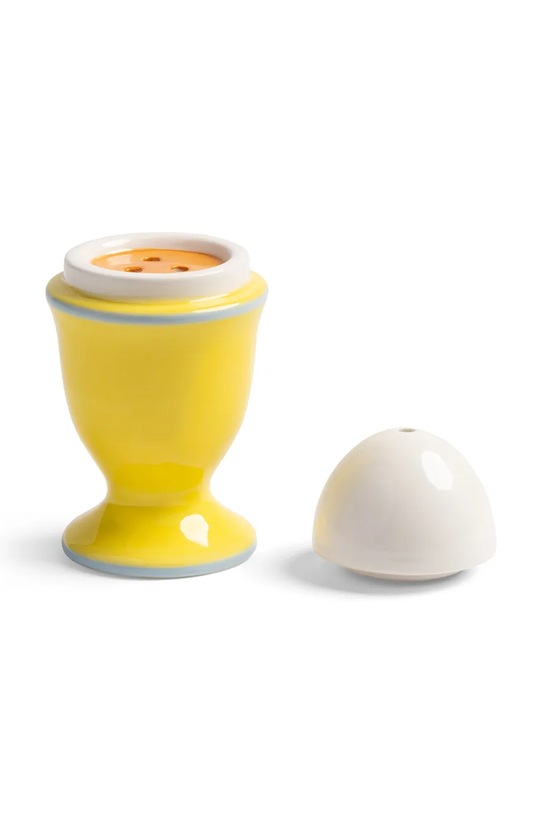 &K Amsterdam solniczka i pieprzniczka z kamionki 10 cm żółty 1799.33