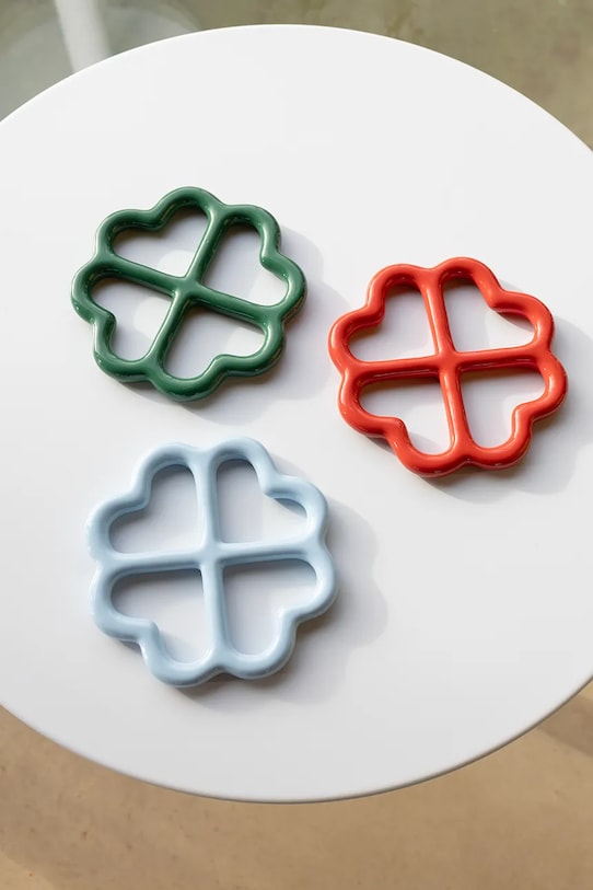 Kuchnia i bar &k Amsterdam podkładka pod gorące naczynia z kamionki 19 x 19 cm 1475.11 niebieski