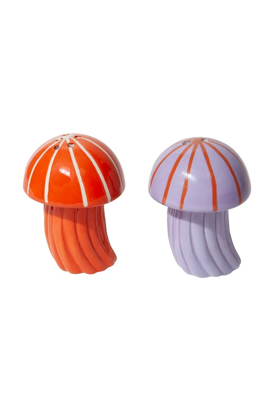 DOIY solniczka i pieprzniczka z ceramiki multicolor DYSPODJF