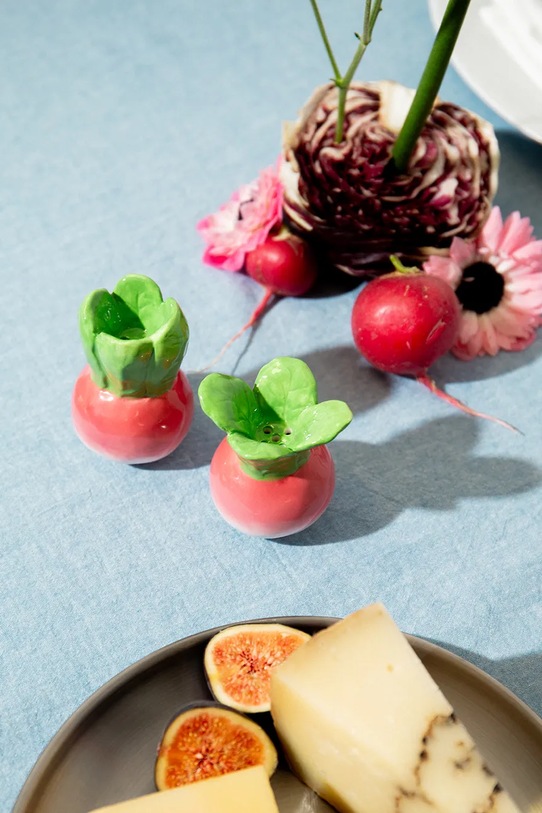 DOIY solniczka i pieprzniczka z ceramiki DYSPRDSH multicolor AA00