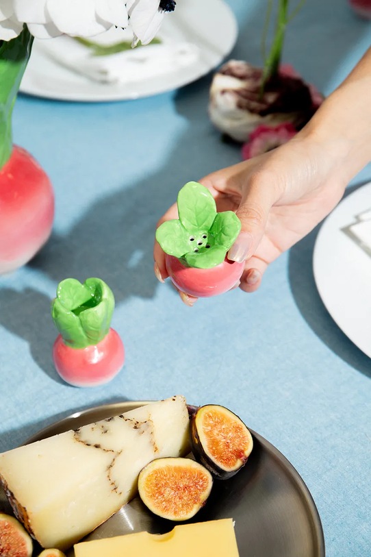 DOIY solniczka i pieprzniczka z ceramiki multicolor DYSPRDSH