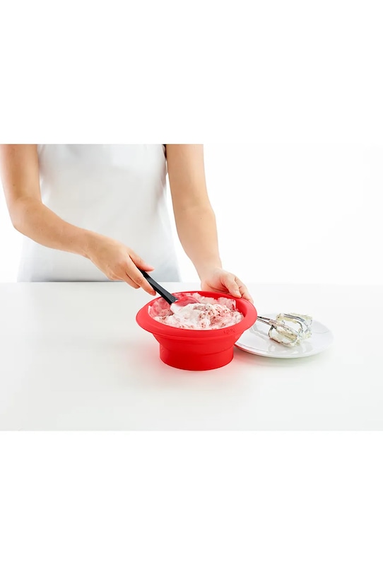 Kuchnia i bar Lekue forma do ciasta z ceramiki 18 cm 880940 czerwony