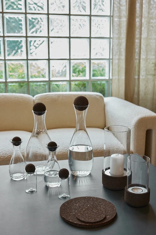 Sagaform solniczka i pieprzniczka ze szkła borokrzemianowego 4,5 x 11,5 cm 5018327 transparentny