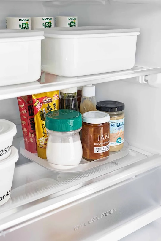 Yamazaki otočná tácka 20 x 20 x 2,9 cm biela 1322.