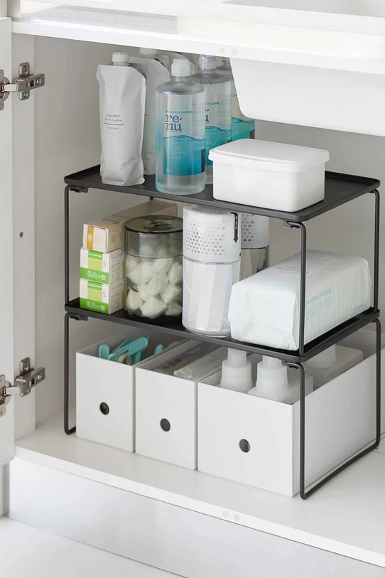 Oceľová kuchynská polica Yamazaki 40,9 x 24 x 19 cm 1368.