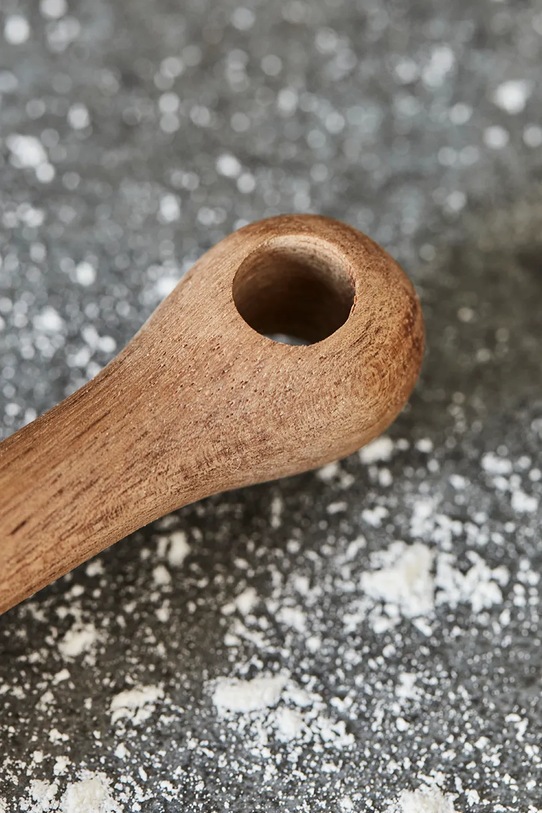 Kuchnia i bar House Doctor wałek do ciasta z drewna akacjowego 34 x 3,5 cm 206665000 brązowy